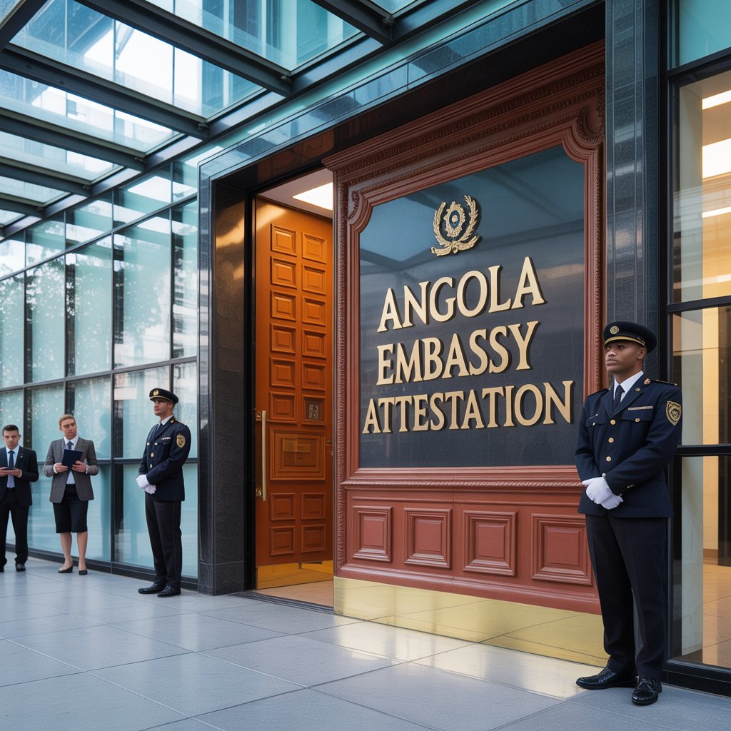 Angola Embassy Attestation